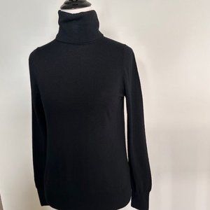 J. Crew 100% merino wool 51663 turtleneck black small